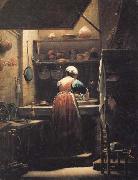 CRESPI, Giuseppe Maria The Scullery Maid Germany oil painting artist